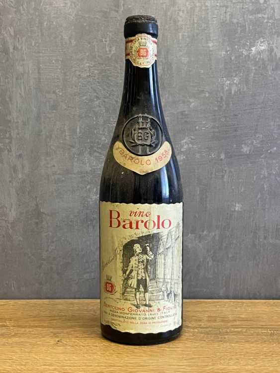 Вино Bertolino Giovanni & Figlio Barolo 1958 года